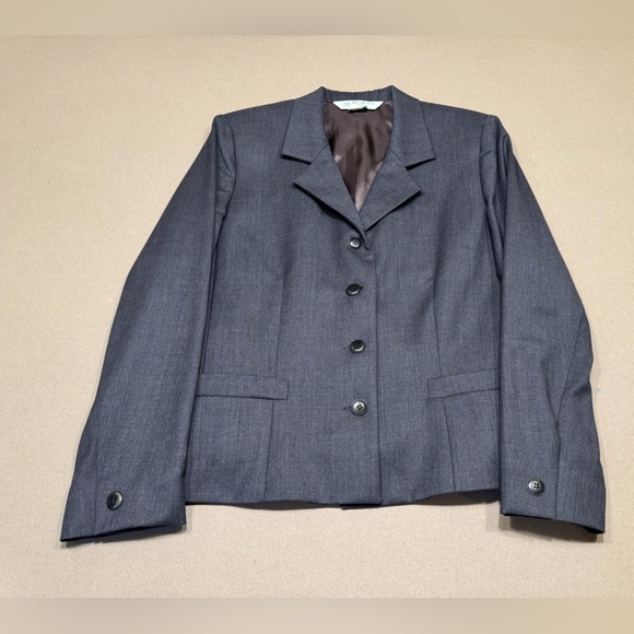 Austin Reed Worsted Wool Gray Blazer - Picture 1 of 9